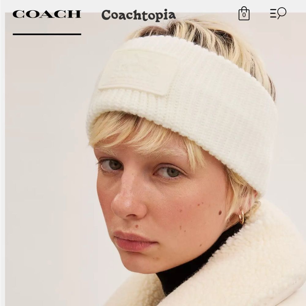 Coach Winter Headband